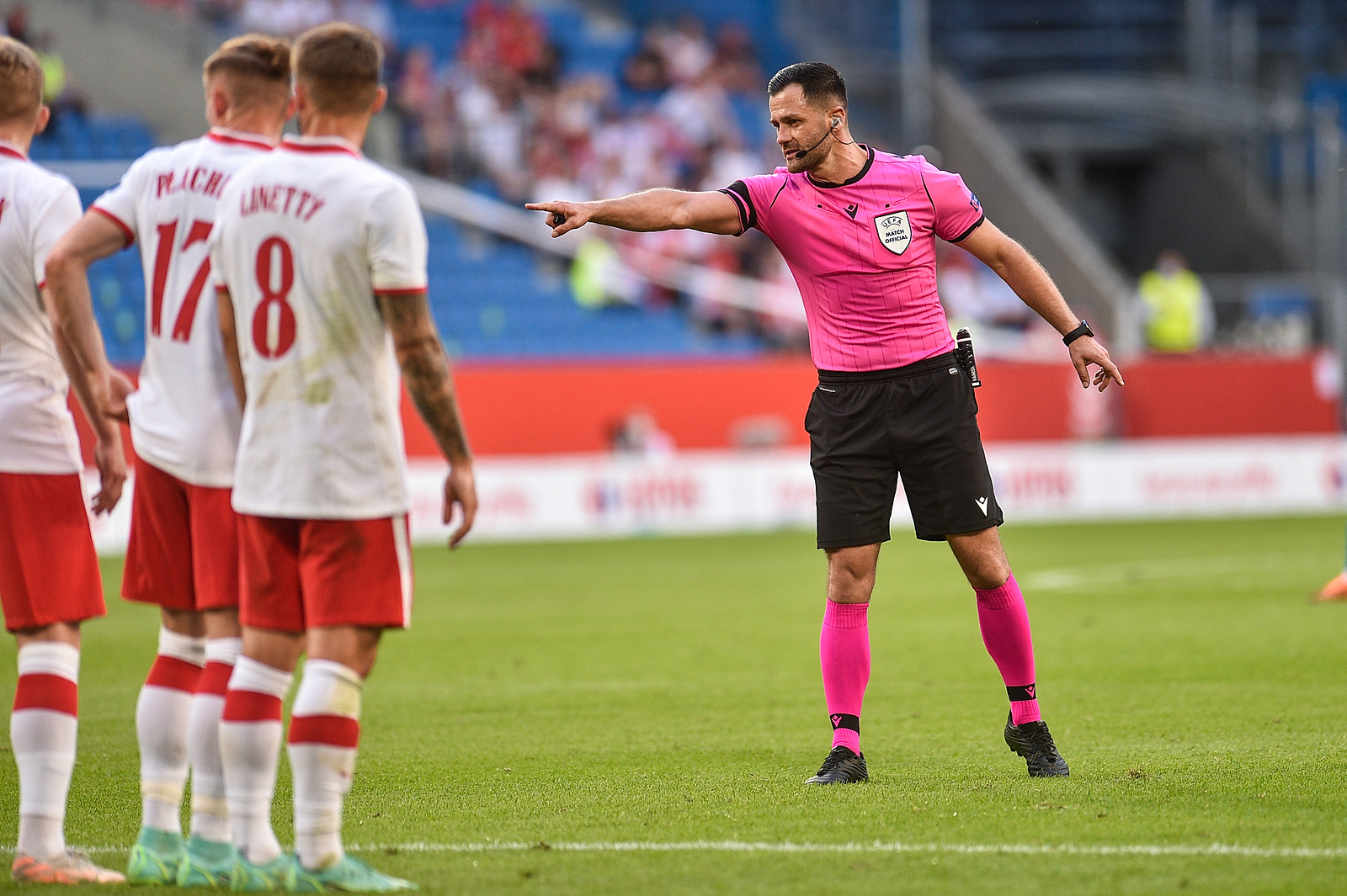 Balazs Berke poprowadzi mecz Polska - Turcja 1 Balazs Berke